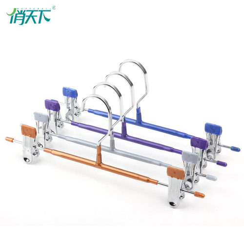 俏天下裤架裤夹不锈钢衣架短裤裙