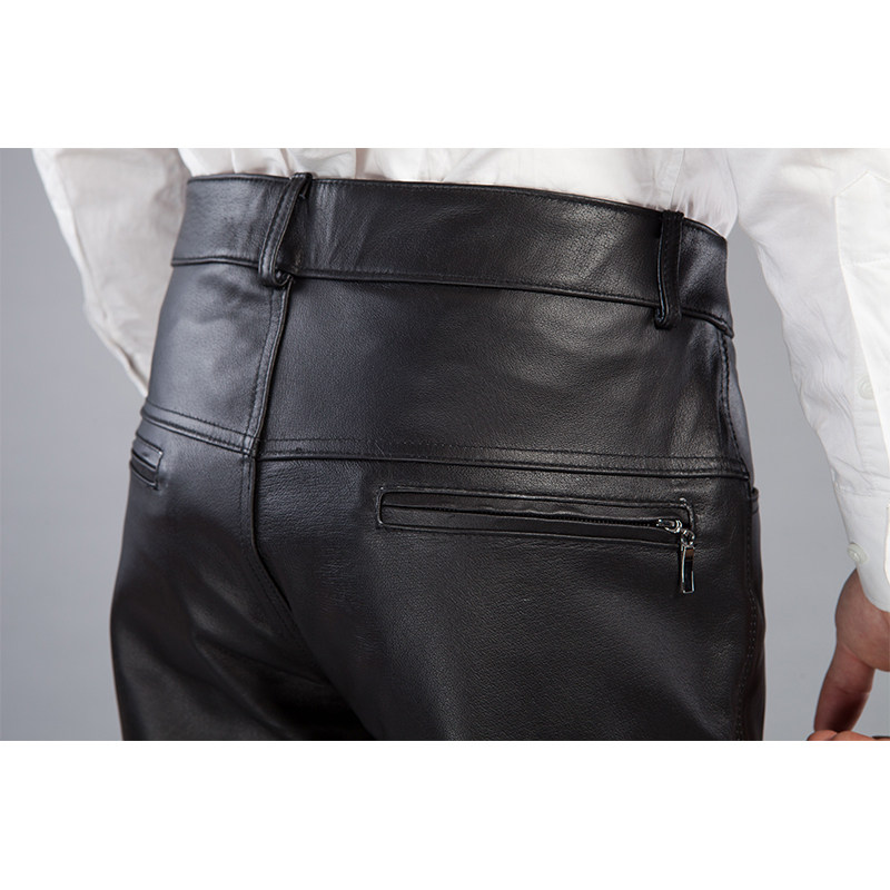 Pantalon cuir homme LANDINGBOER pour hiver - Ref 1492299 Image 5
