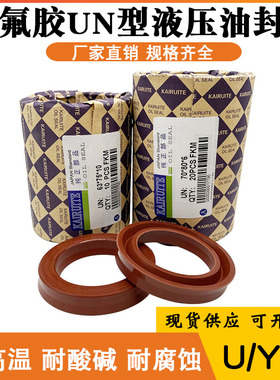 氟胶UN型液压油封22/24*28/30/32/34/35/36/38/40*5/6/8/10