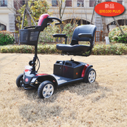 新品菲特F100Plus智能休閑代步車?yán)夏晁妮嗠妱榆?實(shí)心胎自動剎車