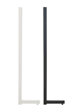 五金货架立柱单面双面定制ab柱衣帽间改造配件高度洞洞板书架立柱