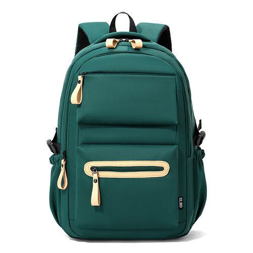 Nylon twill schoolbag for junior high and male college stude
