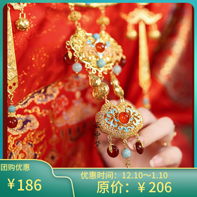 点金璎珞项圈铜镀真金原创