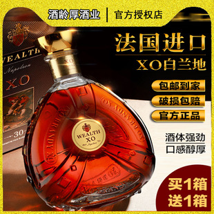威尔斯XO【官方正品】法国原装进口洋酒，酒体强劲口感醇厚白兰地