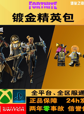 堡垒之夜镀金精英包 epic xbox  fortnite
