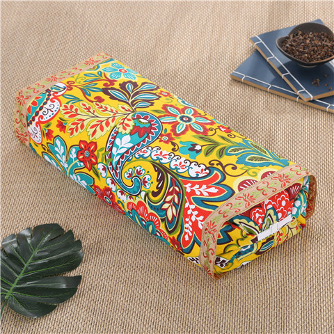 老粗布荞麦壳柏籽枕头枕套枕芯套