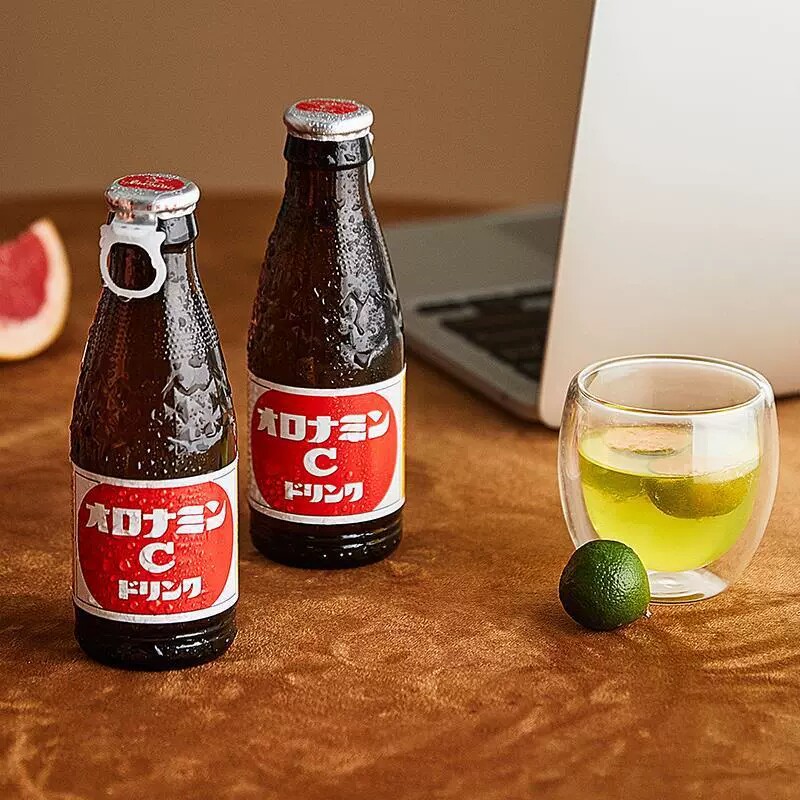 印尼奥乐蜜C维生素补充饮料碳酸气泡水120ml运动夏季休闲清凉饮品