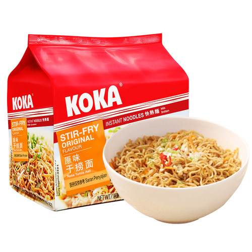 KOKA/可口原味新加坡袋装方便面