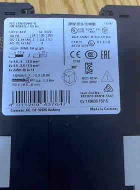 3RN1010-1CM00未使用议价