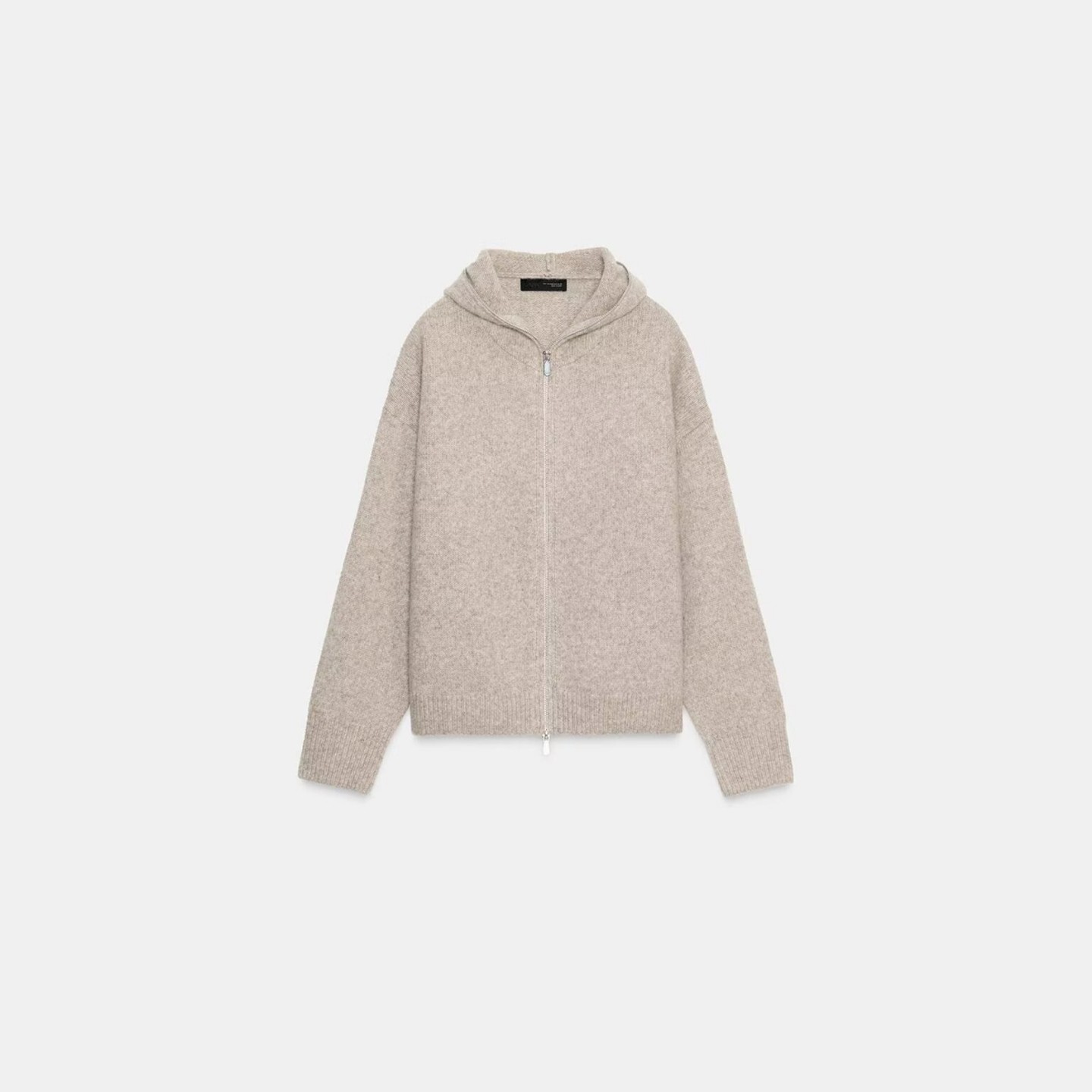 高级感软质舒适卫衣式连帽外套