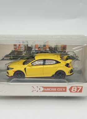 微缩都市 汽车模型1比87 HO Honda Civic FK8 TYPER本田思域 1/87