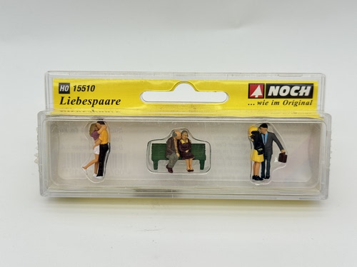 NOCH微缩微距场景模型187HO微观小人道具15510爱情情侣套装接吻