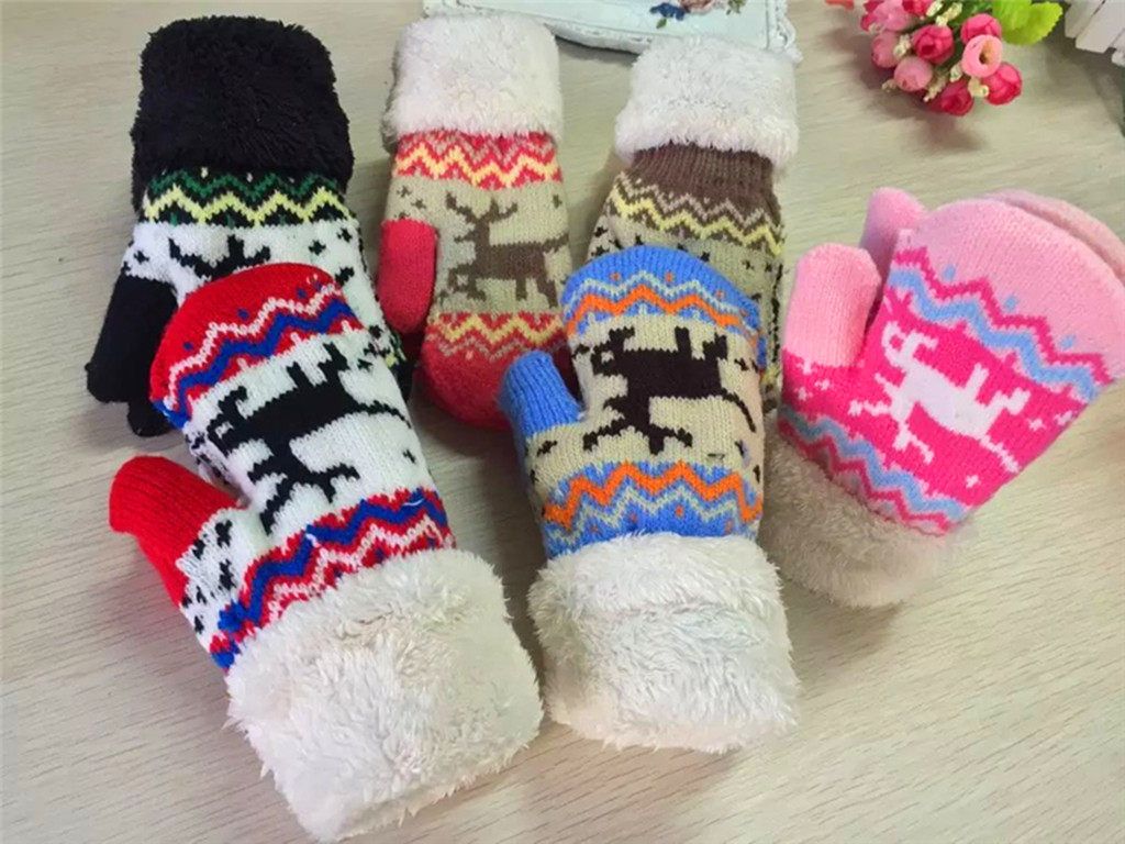 Gants pour enfants en cachemire - Ref 2145286 Image 4