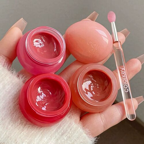 Colorkey珂拉琪冰淇淋小罐唇泥唇蜜小蘑菇多用泥唇釉口红腮红眼影