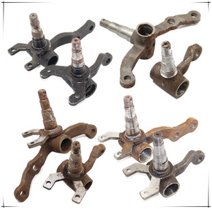 电动四轮车前桥羊角轴老年代步车前桥碟刹羊角电动四轮车羊角轴承