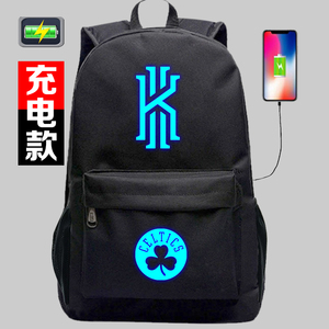 篮球主题明星欧文书包科比詹姆斯韦德背包中学生杜兰特湖人双肩包