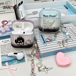 三福挂坠蓝牙耳机Tws耳机 时尚个性周边科技数码音频516902