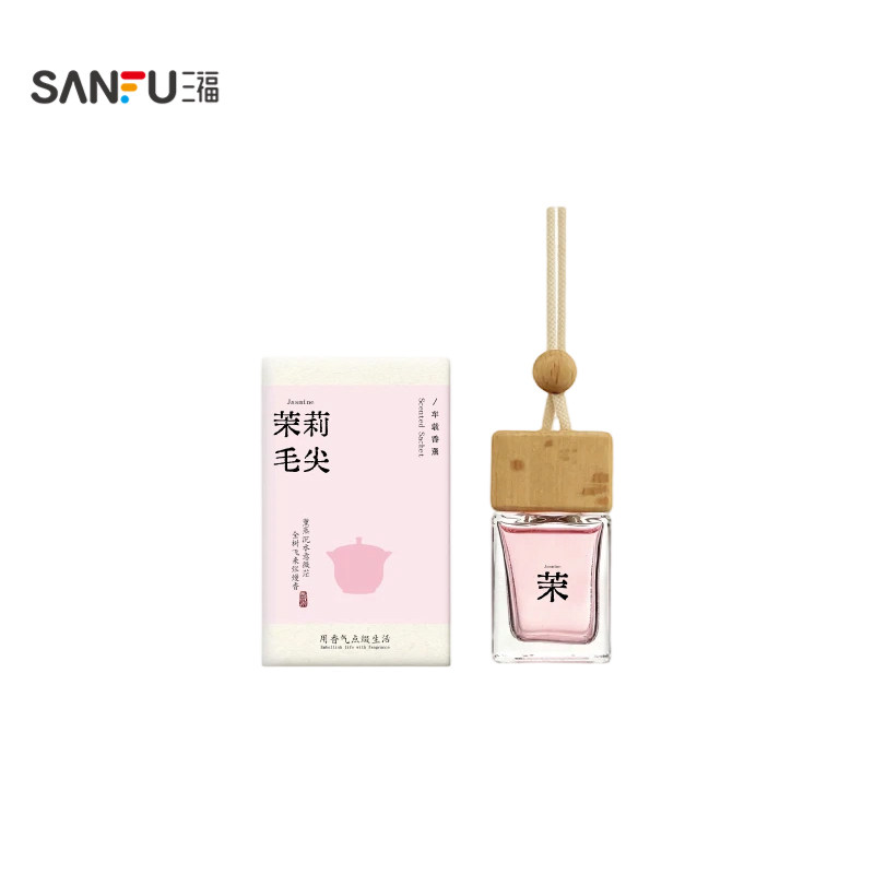 三福CP新国风香挂车载香薰10ml 创意家居香氛周边挂饰858659
