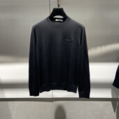 现货Ferre费雷 352037 羊毛针织衫 25秋冬logo字母标语刺绣男士 薄款