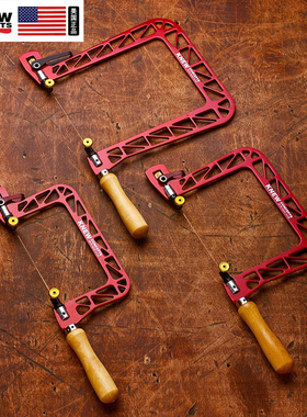 KNEWCONCEPTS美国航空铝锯弓 3寸5寸8寸涂层重型重金属U型手工锯