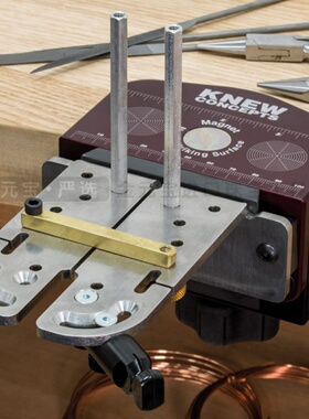 KNEWCONCEPTS美国多功能不锈钢台夹套装 切割工具带磁铁台木