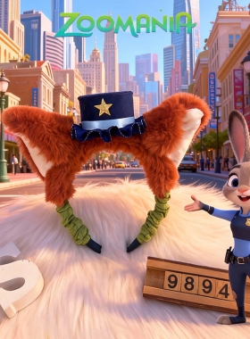 疯狂动物城尼克狐狸帽子朱迪兔子警官帽子表演出儿童cosplay成人