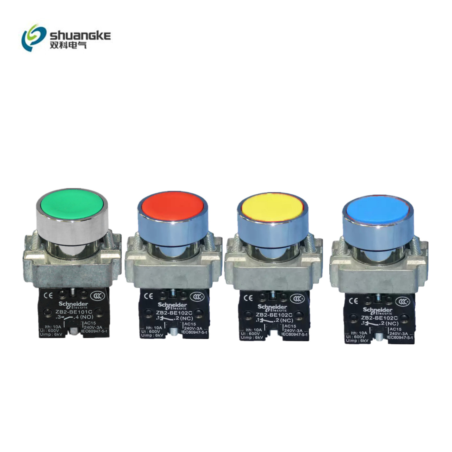 施耐德启停自复位按钮开关特卖