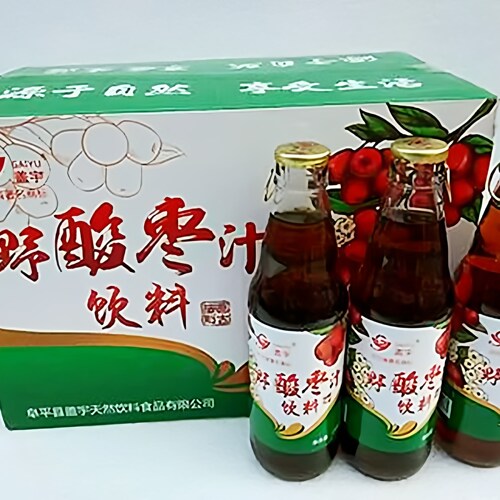 饮品阜平酸枣汁盖宇饮料助睡眠