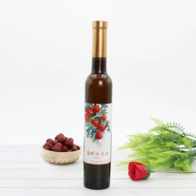 唐城红枣酒：唐城琥珀光红枣甜型酒，低度红枣酒11度，375mlx2瓶