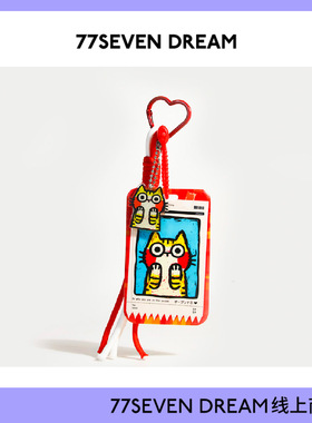 原创卡通猫咪可爱证件套学生校园卡公交卡饭卡保护套女包包挂件潮