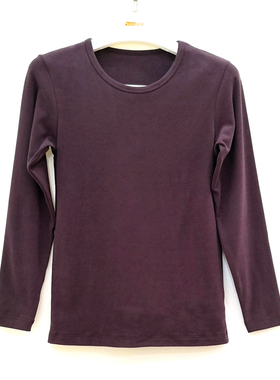 新一系新1系男圆领A5轻氧绒发热纤维磨毛秋衣秋裤保暖套装YG51747