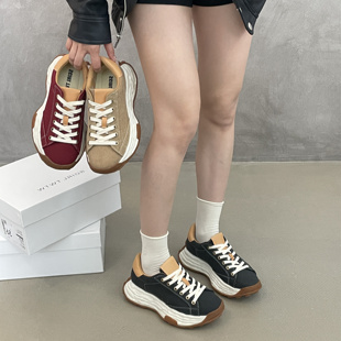 SGIRL TWTW设计感休闲运动鞋女百搭厚底增高阿甘溶解鞋百搭老爹鞋