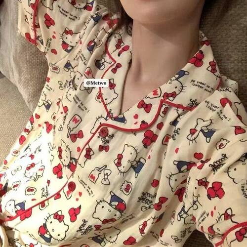 HelloKitty系列睡衣女开衫可爱