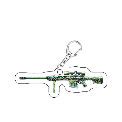 生化模式AK47模型双面透明亚克力