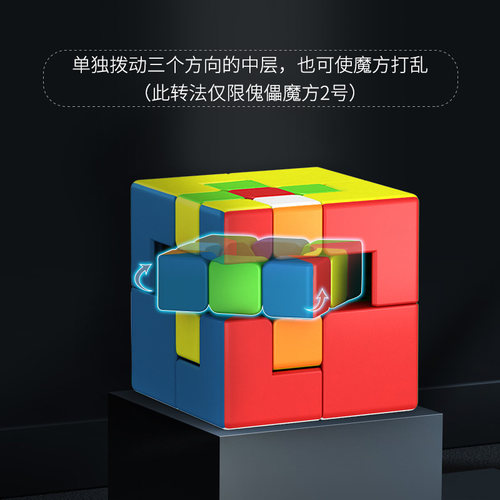 魔域傀儡捆绑限制转动益智魔方