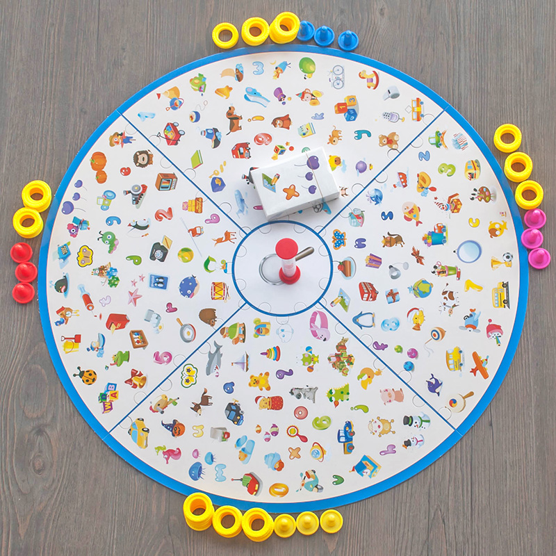 脑力大作战小侦探找图记忆力专注力训练游戏儿童益智抖音桌面玩具