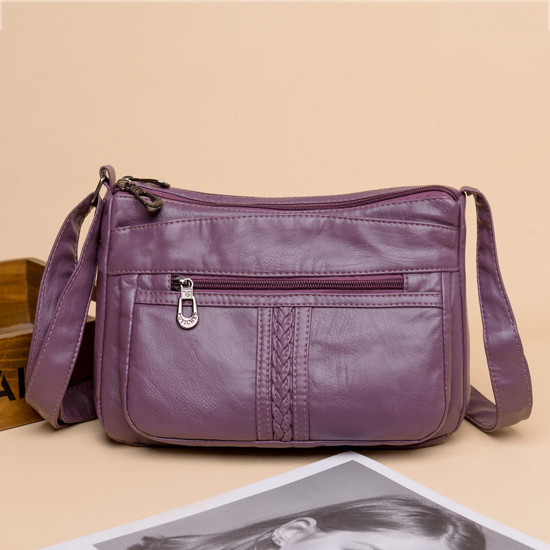 中年女包2024新款韩版时尚百搭单肩斜挎包女旅行大容量软皮妈妈包,箱包皮具/热销女包/男包,通用款女包,淘宝优惠券,粉丝福利购,淘宝优惠卷