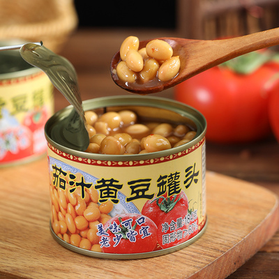 喜家乐香焖茄汁黄豆184g