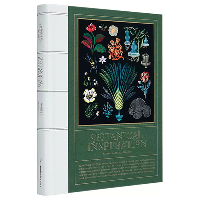 现货 英文原版植物灵感:自然艺术插画 Botanical Inspiration 罗西·桑德斯的花卉 植物绘画指南新思路 18世纪植物作品集画册画集