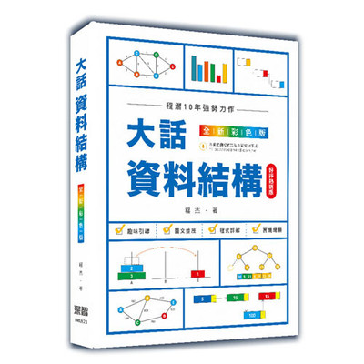 预售 大话资料结构:全新彩色版(好评热销版) 深智数位 程杰