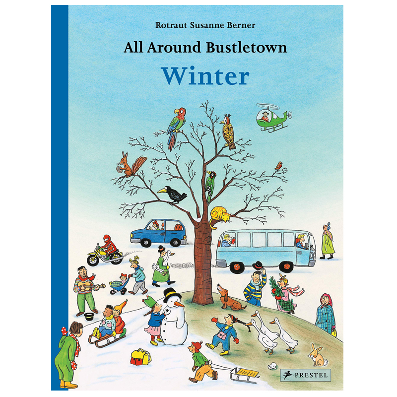 现货 英文原版 繁华都市系列 熙熙攘攘 冬天 All Around Bustletown: Winter 冬天的生活、工作和娱乐 进口正版书