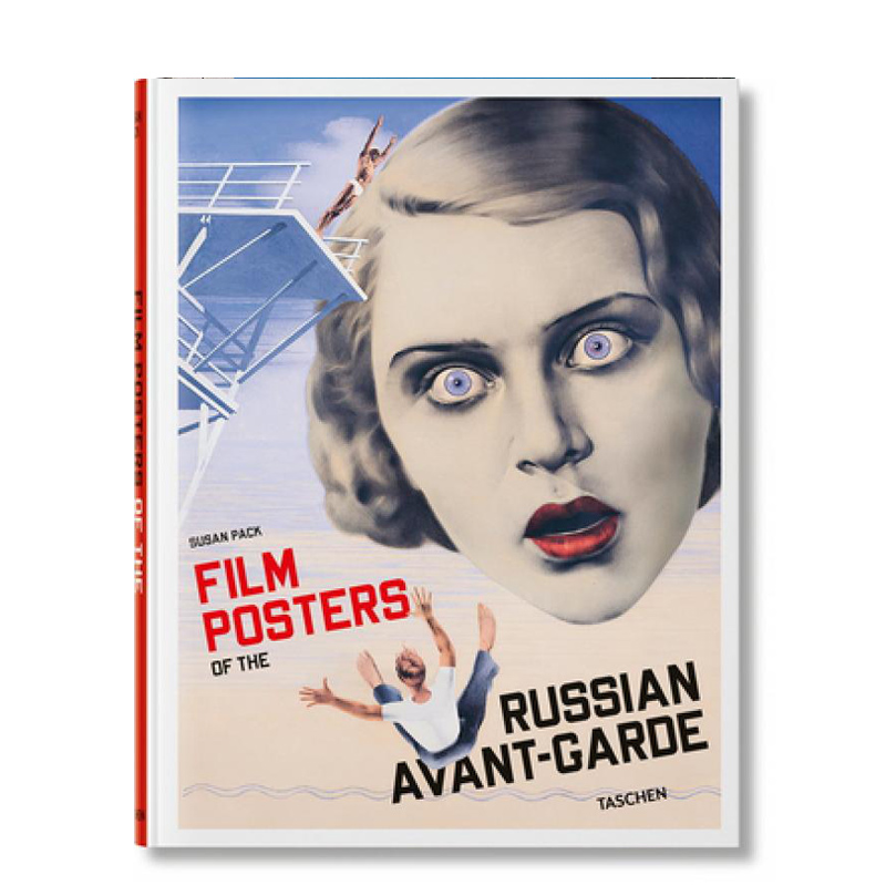 现货 英文原版Film Posters of the Russian Avant-Garde俄罗斯先锋派电影海报 影视戏剧海报鉴赏艺术原版进口图书