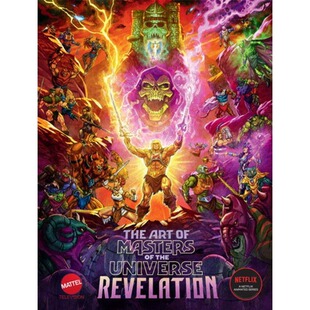 现货 英文原版 The Art of Masters of the Universe Revelation 宇宙大师的艺术启示录