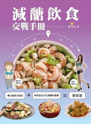 预售 减糖饮食交战手册 优品文化事业有限公司 麦田金