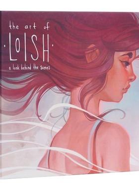 现货 英文原版 The Art of Loish 荷兰插画家 Lois van Baarle 进口艺术 数字绘画 素描速写插画集 3Dtotal