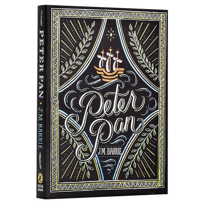 现货 英文原版 小飞侠彼得潘 Peter Pan（Puffin Chalk）J. M. Barrie 詹姆斯巴里 毛边书