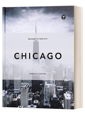 现货 英文原版 【Trope城市影像】芝加哥Chicago 27位独立摄影师镜头下的景色 英文原版城市摄影集进口