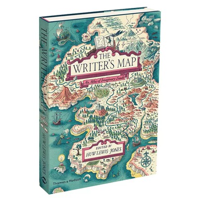 现货 英文原版【T&H】The Writer’s Map 作家们的地图：虚构地图集 文学作品与插画