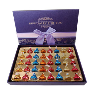 好时巧克力礼盒装 网红款 送男女朋友同学闺蜜生日情人节糖果礼物