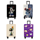 行李箱保护套旅行箱拉杆箱套防尘罩20 30寸加厚高弹力耐磨